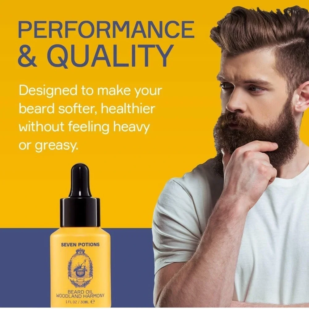 Seven Potions Woodland Harmony Beard Oil 1oz